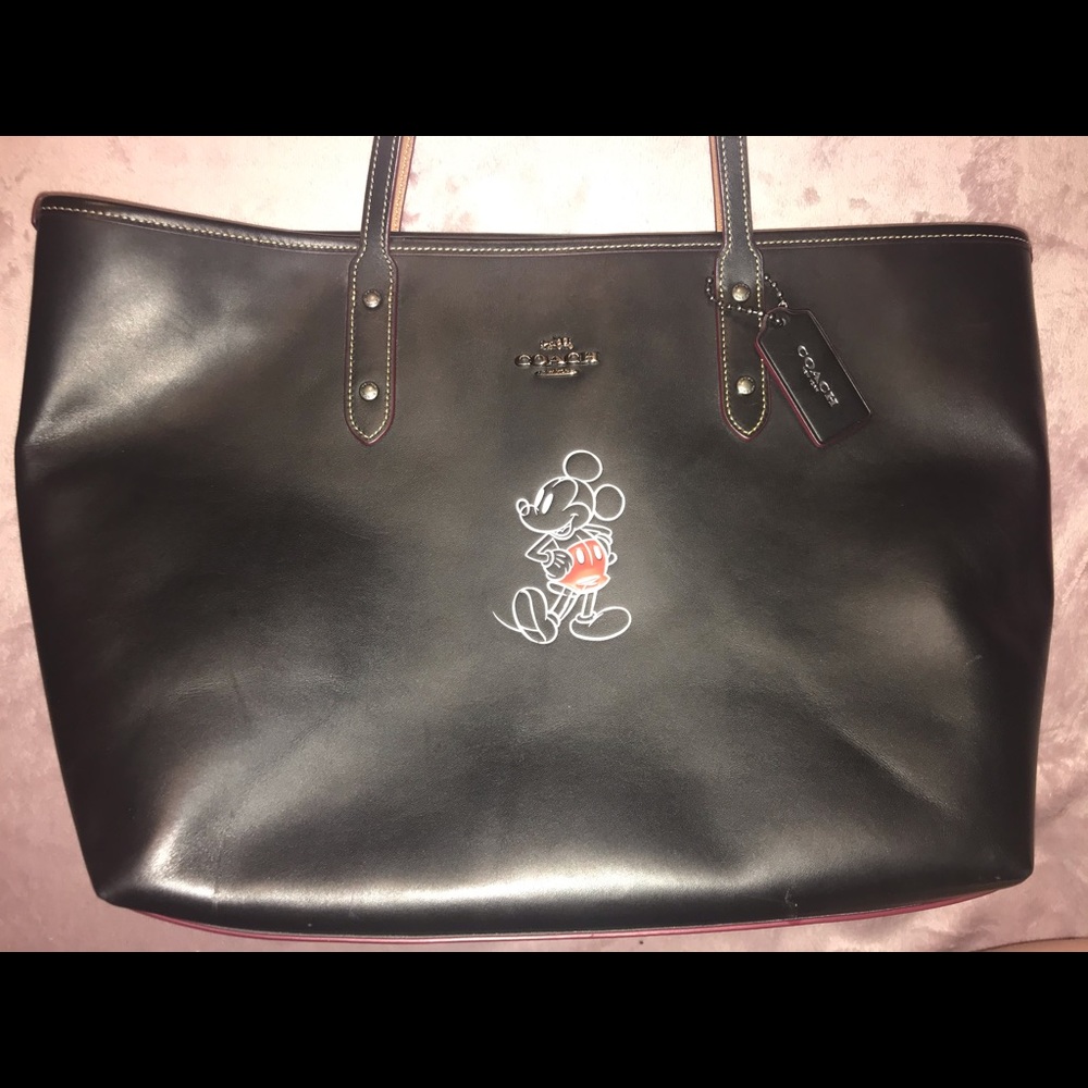 Coach Disney X Mickey tote